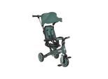 Byox Dreirad, Tricycle Juno 4 in 1 Laufrad Schiebegriff Sitzdrehung Sonnendach grün