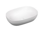 VitrA Options Aufsatzschale 5995B401-0016 59x40,5cm, oval, ohne Überlauf/Hahnloch, Edelweiß VC