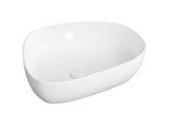 VitrA Options Aufsatzschale 5991B403-0016 56x44cm, asymmetrisch, ohne Überlauf/Hahnloch, weiß VC
