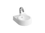VitrA Liquid Waschtisch 7317B403-0001 40x49,5x15cm, mit Überlauf, weiß hochglanz VC, 1 Hahnloch mittig