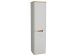 VitrA Sento Hochschrank 66021 40x35x157,5cm, mit Wäschekorb, Türanschlag rechts, hellgrau matt, Dekor