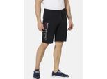 Sweatbermudas JAN VANDERSTORM "Sweatbermuda HARTHAKNUT", Herren, Gr. 4XL, N-Gr, schwarz, Obermaterial: 100% Baumwolle CO., Hosen