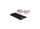 Sonnenbrille URBAN CLASSICS "Urban Classics Unisex Sunglasses Santa Cruz", Damen, lila (softlila), Sonnenbrillen Sonnenbrille