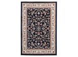 Teppich KAYOOM "Safa 751", blau, B:160cm H:15mm L:230cm, Polyester, Teppiche, Teppich, Kurzflor, Orient, Deko, Fußbodenheizungsgeeignet, Wohnzimmer