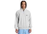 Sweatshirt DC SHOES "Flow Down", Herren, Gr. M, grau (light erdgrau), Obermaterial: 75% Baumwolle, 25% Baumwolle., Sweatshirts Sweatshirt
