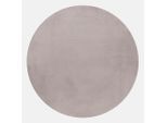 Ayyildiz , Beige , Textil , Uni , rund , Oeko-Tex® Standard 100 , pflegeleicht , Teppiche & Böden, Teppiche, Hochflorteppiche, Hochflorteppiche rund