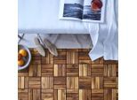 Ambia Garden Terrassenfliese , Akaziefarben , Holz, Kunststoff , Akazie , massiv , 30x2.4x30 cm , witterungsbeständig , Gartenzubehör, Terrassenfliesen