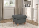 Stauraumhocker SIT & MORE "Visby", grau, B:58cm H:48cm, Hocker, Stauraum, auch erhältlich mit Wasser zu reinigendem "Soft clean" Bezug