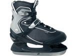Schlittschuhe REBEL "EXPRESS" Gr. 44, schwarz (schwarz, transparent), Inlineskates_Rollschuhe, 44 (bis ), Nylon, Schlittschuhe