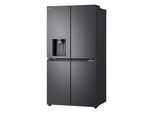LG Multi Door "GMF961EV6C", Energieeffizienz: C, essence schwarz steel, B:91,4cm H:179,2cm T:73,3cm, Kühlschränke, Wassertank, Multi Door, Topseller