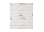 Doppelrollo K-HOME "Delphi", taupe, B:100cm H:200cm, Polyester, Rollos, Doppelrollo, im Fixmaß