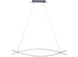 JUST LIGHT Pendelleuchte "MAJA", silber (silberfarben), 2, H: 120cm, 1 Stk., Leuchten, Hängeleuchte, Hängelampe, Pendelleuchte