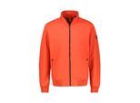 Blouson LERROS "Blouson leicht gefüttert in GROSSEN GRÖSSEN", Herren, Gr. 4XL, orange (vivid rot), 100% Polyester, Jacken Blouson, Herren Blouson in Übergröße, Wasser- und windabweisend, Atmungsaktiv
