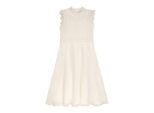 Partykleid DANAMADE "DANAMADE Dresses DAITANA", Mädchen, Gr. 146, EURO, ivory, Obermaterial: 100% Polyester. Futter: 100% Polyester, Kleider Partykleid