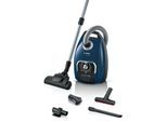 BOSCH Bodenstaubsauger "Serie 8 BGL8XPER, Testsieger, ideal für Allergiker, Hygiene-Filter", blau (imperialblau), B:32cm H:27,5cm T:48cm, Bodenstaubsauger, 10 Jahre Motorgarantie, XXL-Polsterdüse, langes Kabel, leise, blau, Bodenstaubsauger