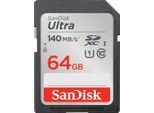 SANDISK Speicherkarte "Ultra SDXC", schwarz, 64 GB, Speicherkarten, Speicherkarte