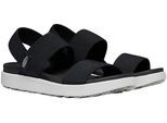 Sandale KEEN "ELLE BACKSTRAP", Damen, Gr. 40, schwarz, Textil, Schuhe Riemchensandale Sandale