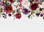 Fototapete LIVING WALLS "Designwalls Mural 1", bunt (rot, violett, rosa), B:3,5m L:2,55m, Vlies, Tapeten, Vlies, Wand, Schräge, Decke