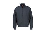 Blouson LERROS "Blouson leicht gefüttert in GROSSEN GRÖSSEN", Herren, Gr. 4XL, blau (blau night), 100% Polyester, Jacken Blouson, Herren Blouson in Übergröße, Wasser- und windabweisend, Atmungsaktiv