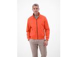 Blouson LERROS "Blouson leicht gefüttert und flexibel", Herren, Gr. XL, orange (vivid rot), 100% Polyester, Jacken Blouson, Herren Blouson, Wasser- und windabweisend, Atmungsaktiv, Einfarbig
