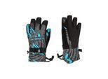 Snowboardhandschuhe QUIKSILVER "Mission", Kinder, Gr. S, ravemix schwarz, Obermaterial: 62% Polyurethan, 38% Microfaser;, Handschuhe