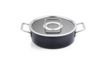 Fissler Bratentopf Adamant, Schwarz, Metall, 3.1 L, backofengeeignet, kratzfest, Kochen, Töpfe, Bräter