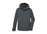 Funktionsjacke KILLTEC "KOS 87 MN JCKT", Herren, Gr. S, dunkelgrün, Obermaterial: 100% Polyester.Futter: 100% Polyester, Jacken Funktionsjacke, Wasser- und winddicht, atmungsaktiv, abnehmbare Kapuze