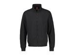 Blouson LERROS "Blouson leicht gefüttert in GROSSEN GRÖSSEN", Herren, Gr. 4XL, schwarz, 100% Polyester, Jacken Blouson, Herren Blouson in Übergröße, Wasser- und windabweisend, Atmungsaktiv