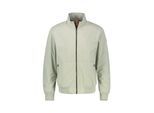 Blouson LERROS "Blouson leicht gefüttert in GROSSEN GRÖSSEN", Herren, Gr. 4XL, beige (tinted grau), 100% Polyester, Jacken Blouson, Herren Blouson in Übergröße, Wasser- und windabweisend, Atmungsaktiv