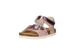 Sandale ZIGZAG "Avila", Mädchen, Gr. 24, pink (pink, braun), Polyurethane, Schuhe Sandale, mit atmungsaktivem Fußbett