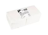 Papstar Servietten, 2-lagig, 1/4-Falz, B 240 x H 240 mm, FSC®-zertifiziert, Tissue, weiss, 250 Stück