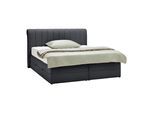 Boxspringbett Belano Schwarz ca. 180x200cm