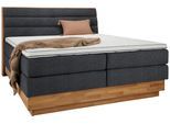 Boxspringbett Marissa in Anthrazit 180x200cm