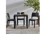 Möbelix , Anthrazit , Kunststoff , rechteckig , 65x72x78 cm , GS-geprüft, Made in Italy , Gartenmöbel, Gartentische, Gartentische