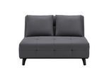 Schlafsofa Rica Grau Webstoff