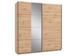 Schwebetürenschrank Gard 200 in Eiche Artisan