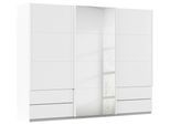 Schwebetürenschrank Elara in Weiß