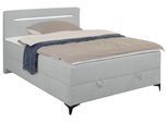 Boxbett Jerry Silberfarben ca. 120x200cm