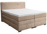 Boxspringbett Malaga ohne Fußteil Braun ca. 160x200cm