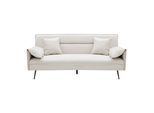 Schlafsofa Lana Beige Webstoff