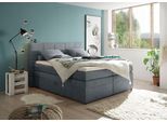 Boxspringbett Tacoma 3 inkl. Topper ca. 180x200cm Anthrazit