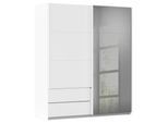 Schwebetürenschrank Elara in Weiß