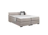 Boxspringbett Sevilla Graubraun ca. 160x200cm