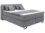Boxspringbett Tabea Grau ca. 180x200cm