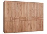 Drehtürenschrank in Eichefarben