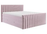 Boxspringbett Simon in Flieder ca. 160x200cm