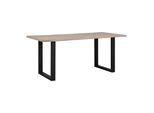 Esstisch Elicia Eichefarben MDF ca. 180/90/76 cm