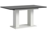 Ausziehtisch Marlon ca. 150-190 cm Grau/Weiß