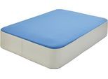 Weichbodenmatte "Hüpfpolster S", blau (hellgrau, taubenblau), HIPP-HOPP - DAS HÜPFPOLSTER, Sportmatten, Kinder, B/H/L: 70cm x 17cm x 97cm, Hüpfmatte; 97x70x17 cm; Made in Germany, B:70cm H:17cm L:97cm