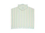Badeponcho ROXY "Bird Of Fever", Damen, tanager turquoise, Obermaterial: 100% Baumwolle., Hausmäntel
